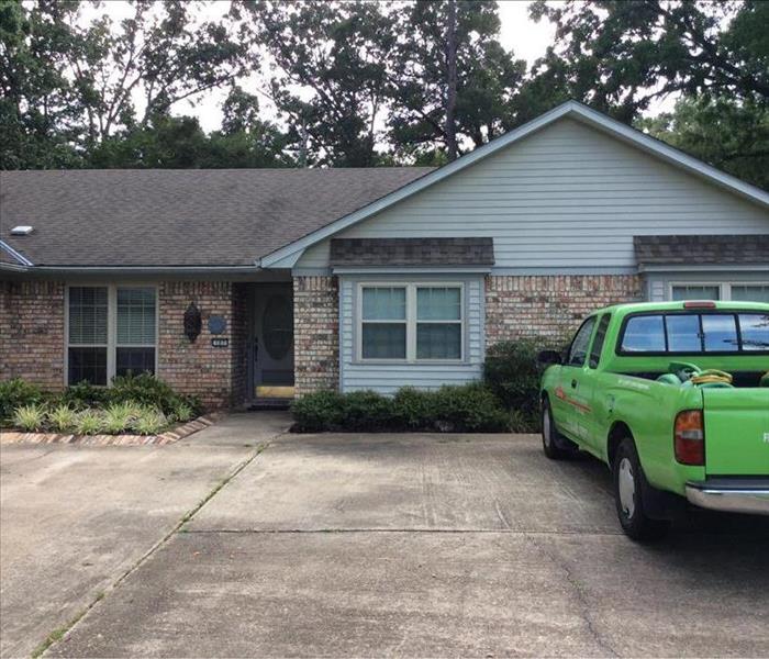 Mold remediation project at a home