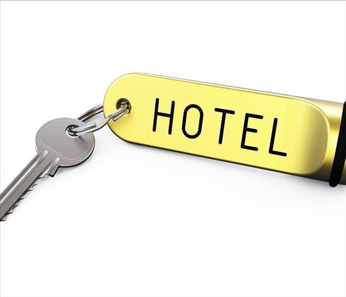 key on hotel key fob